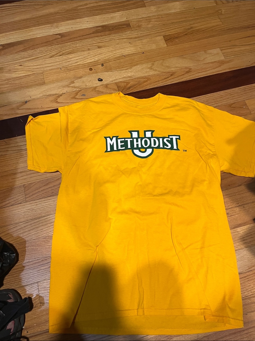 Methodist U Gold Logo T-Shirt